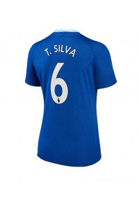 Fotbalové Dres Chelsea Thiago Silva #6 Dámské Domácí Oblečení 2022-23 Krátký Rukáv